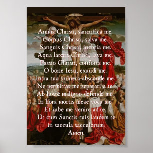 Anima Christi Print Poster