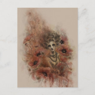 Anima Sola Dark Fantasy Art Postcard Postkarte