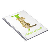 Animal ABC J ist für Jaguar-Notebook Notizblock (Rechte Seite)