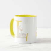 Animal ABC L is for llama mug Tasse (Vorderseite Links)
