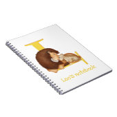 Animal ABC L ist für Löwenheft Notizblock (Rechte Seite)