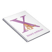 Animal ABC X ist für Xerus-Notizbuch geeignet Notizblock (Rechte Seite)