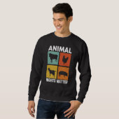 Animal Activist Rescue Animals Conservation Rights Sweatshirt (Vorne ganz)