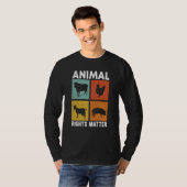 Animal Activist Rescue Animals Conservation Rights T-Shirt (Vorne ganz)