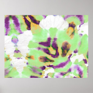 Animal African Print. Afrikanischer exotischer Hin Poster