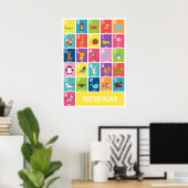 Animal Alphabet | Alphabet Wall Art Poster (Heimbüro)