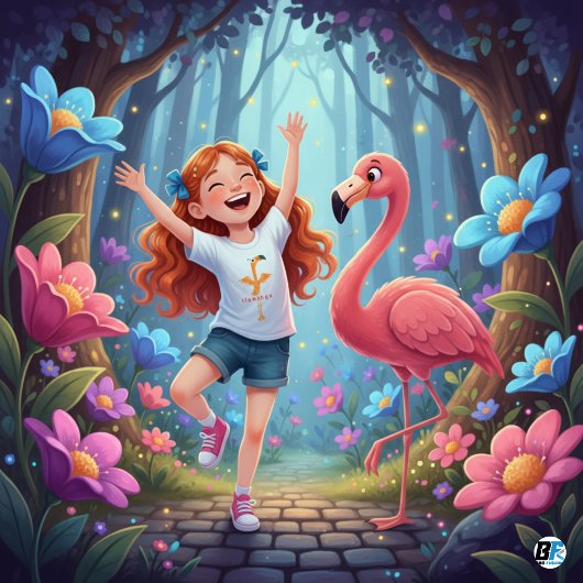 Animal Alphabet F für Flamingo Baby T-shirt