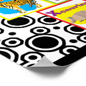 Animal Alphabet Poster (Ecke)