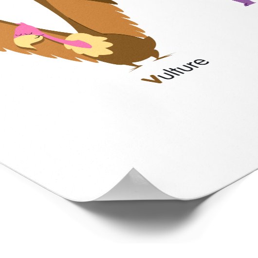 Animal Alphabet Poster (Ecke)