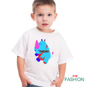 Animal Alphabet R Fir Rhino Baby T-shirt