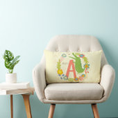 Animal Alphabet Series Alligator Lendenkissen (Stuhl )