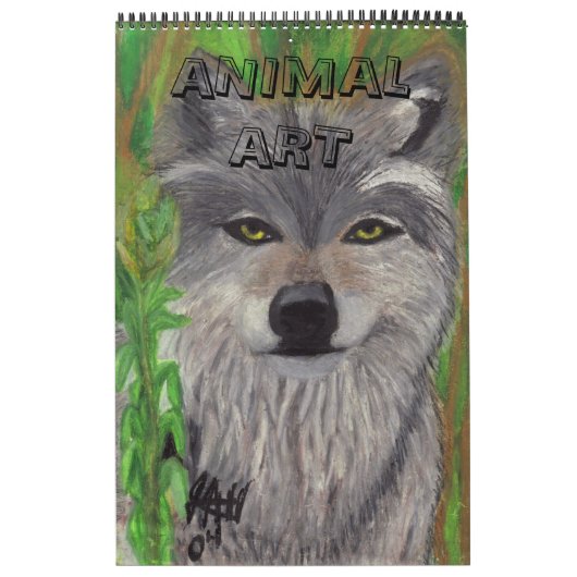 ANIMAL  ART  KALENDER (Titelbild)