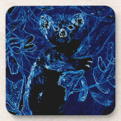 Animal Art Niedlich Koala Bär Getränkeuntersetzer (Vorderseite)