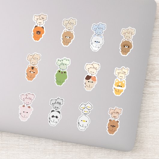 Animal Balloon Aufkleber (Detail)