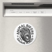 Animal Bikers Magnet (In Situ (Geschirrspüler))