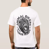 Animal Bikers T-Shirt (Rückseite)