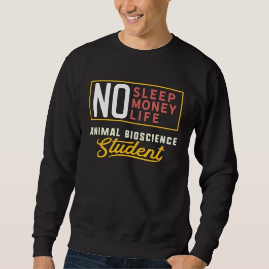 Animal Bioscience Major Studen Graduation Sweatshirt (Vorderseite)