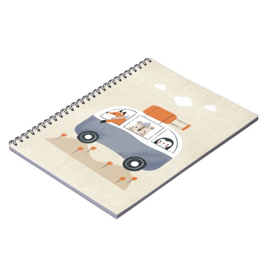 Animal bus notizblock (Linke Seite)