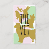 Animal Business Card Visitenkarte (Vorderseite)