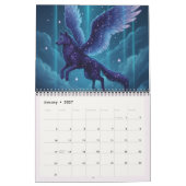 Animal Calendar 2026 Fantasy Animal Galaxy Night   Kalender (Jan 2027)