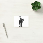 Animal Cat Mammal Silhouette Post-it Klebezettel (Büro)