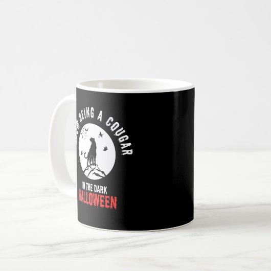 Animal cougar kaffeetasse (Vorderseite Links)