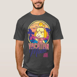 Animal Crossing New Horizons Isabelle Urlaub Mod T-Shirt