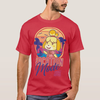 Animal Crossing New Horizons Isabelle Urlaub Mod T-Shirt