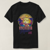 Animal Crossing New Horizons Isabelle Vacation Mod T-Shirt (Design vorne)