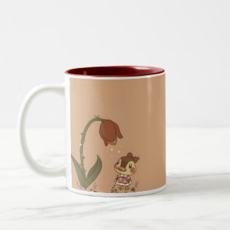 Animal crossing  zweifarbige tasse
