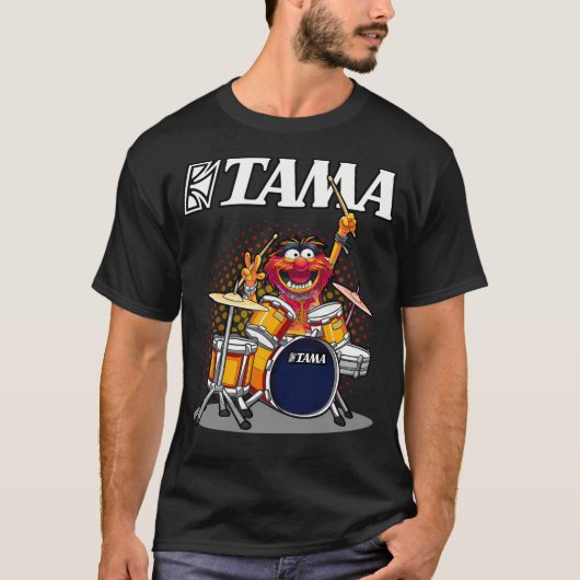 Animal Drummer Tama T-Shirt (Vorderseite)