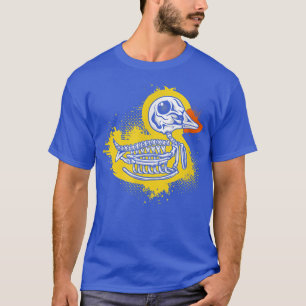 Animal Duck Goose Baby Cormorant Electricity Skele T-Shirt
