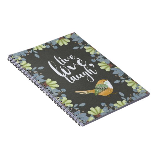 Animal Folk Art Notebook Notizblock (Rechte Seite)