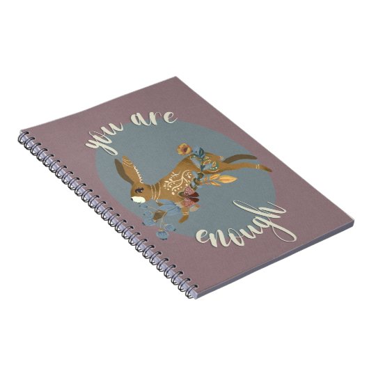 Animal Folk Art Notebook Notizblock (Rechte Seite)