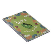 Animal Folk Art Notebook Notizblock (Rechte Seite)