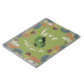 Animal Folk Art Notebook Notizblock (Linke Seite)