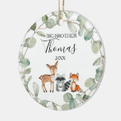 Animal Forest Big Brother Weihnachtsgeschenk Ornam Keramik Ornament (Links)