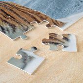 Animal Foto Snow Tiger Mountains Trendy Winter Puzzle (Seite)