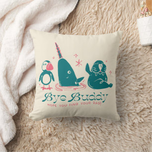 Animal Friends - Bye Buddy Hope You Find your Vate Kissen