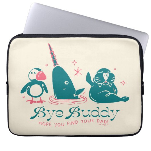 Animal Friends - Bye Buddy Hope You Find your Vate Laptopschutzhülle (Vorderseite)