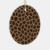 Animal Giraffe Print Weihnachtsschmuck (Rechts)