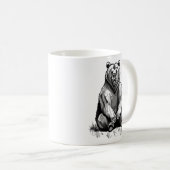 Animal Graphic Hello Bar Spaß, Funny Wildlife Kaffeetasse (VorderseiteRechts)