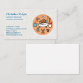 Animal Groomer | Doggie Visitenkarte (Vorne/Hinten)