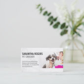 Animal Groomer | Hunde wachsen Terminkarte (Stehend Vorderseite)