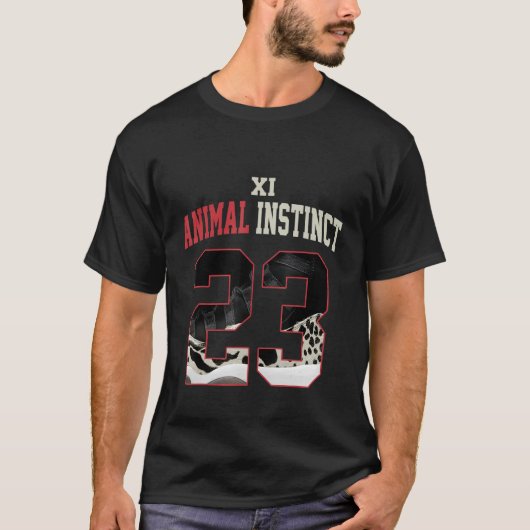 Animal Instinct 11s Sneaker Match Tees Number 23 T (Vorderseite)