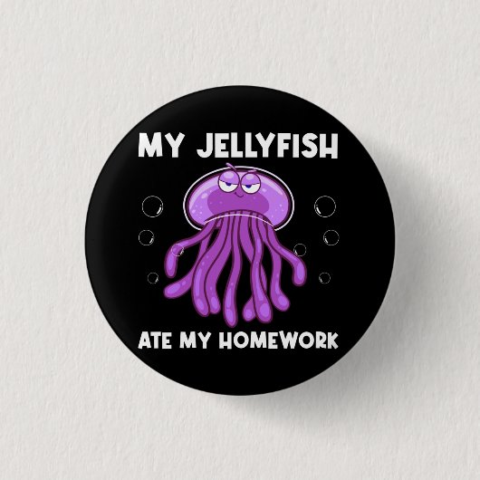 Animal Jellyfish Lover Button (Vorderseite)