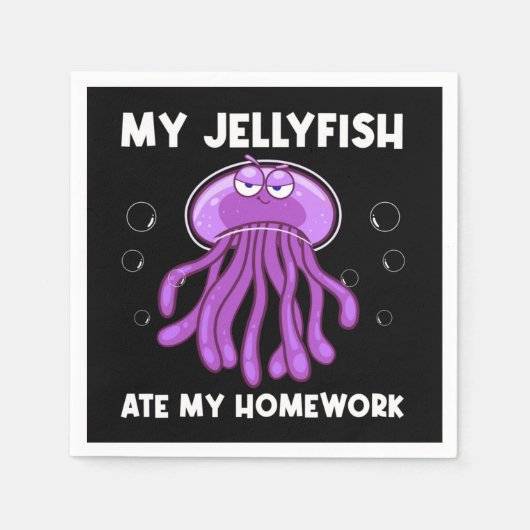 Animal Jellyfish Lover Serviette (Vorderseite)
