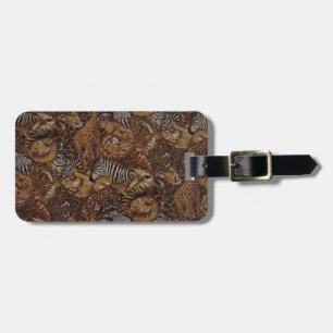 ANIMAL JUNGLE SAFARI GEPÄCKANHÄNGER