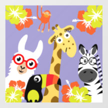 Animal Jungle Safari Wohngestaltung