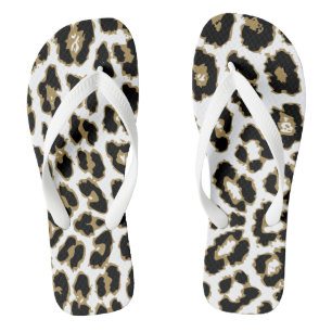 Animal Leopard Cheetah Print Muster Badesandalen